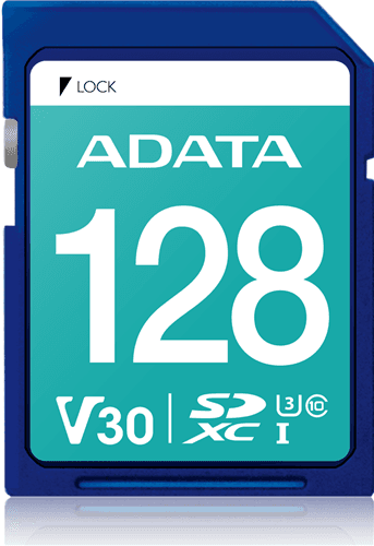Adata ADATA Premier Pro UHS-I U3 V30 SDXC Card 128GB FS181-Y28