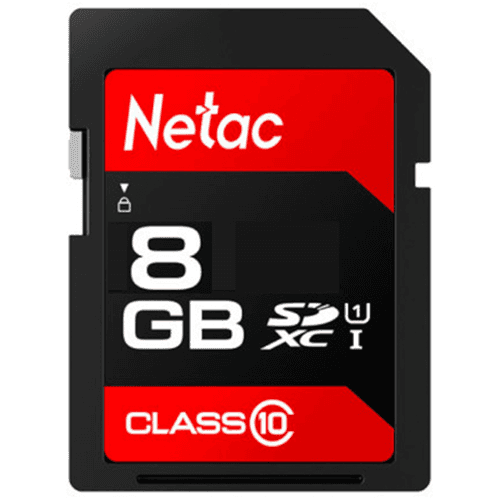 Netac Netac P600 SDHC U1/C10 Card 8GB FS439-08