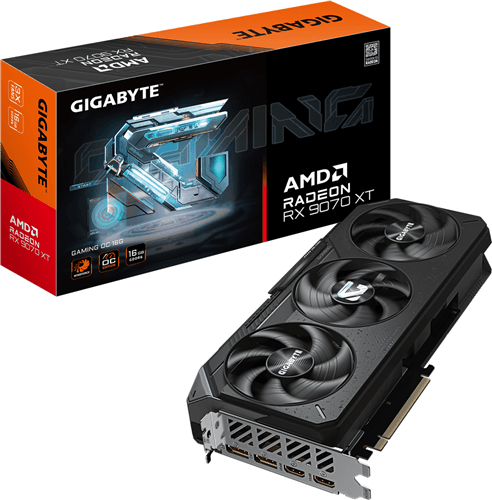 Gigabyte Gigabyte GV-R9070XT Gaming OC-16GD 16GB PCIE Graphics Card GVA9071