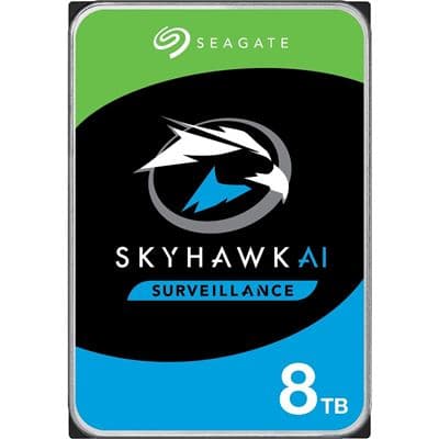 Seagate Seagate SkyHawk AI 8TB SATA 3.5" 256MB Surveillance HDD ST8000VE001