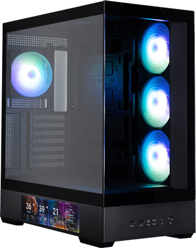 Zalman P40 PRISM DS Black ATX Tower Case
