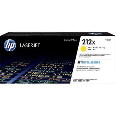HP HP 212X High Yield Yellow Original LaserJet Toner Cartridge W2122X