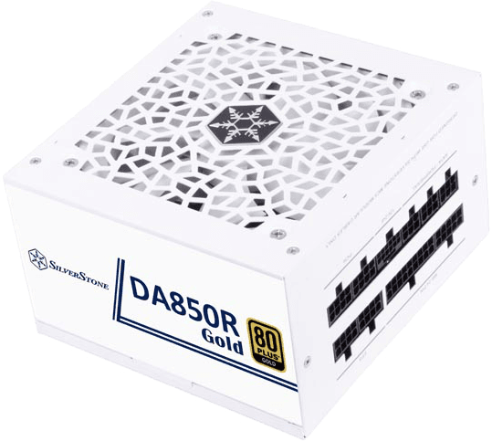 Silverstone DA850R White Decathlon Gold Gen5 850W Modular ATX PSU 5yr