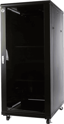 4Cabling 27RU 600mm Wide x 800mm Deep Free Standing Server Rack