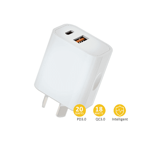 Sansai 20W USB C + A Wall Charger