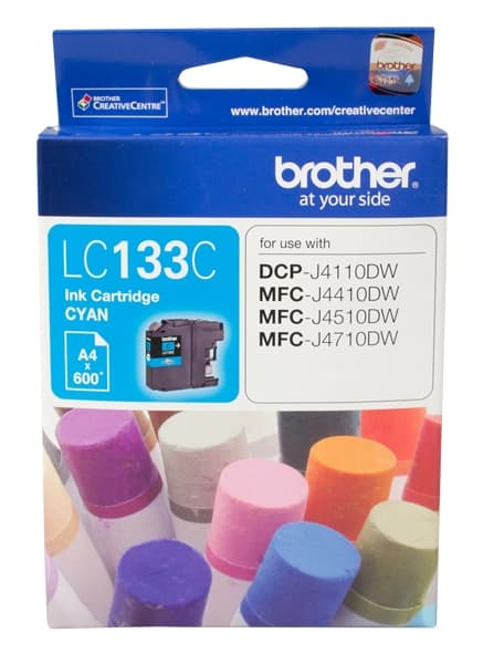 Brother Brother LC133 Cyan Ink Cart B133C