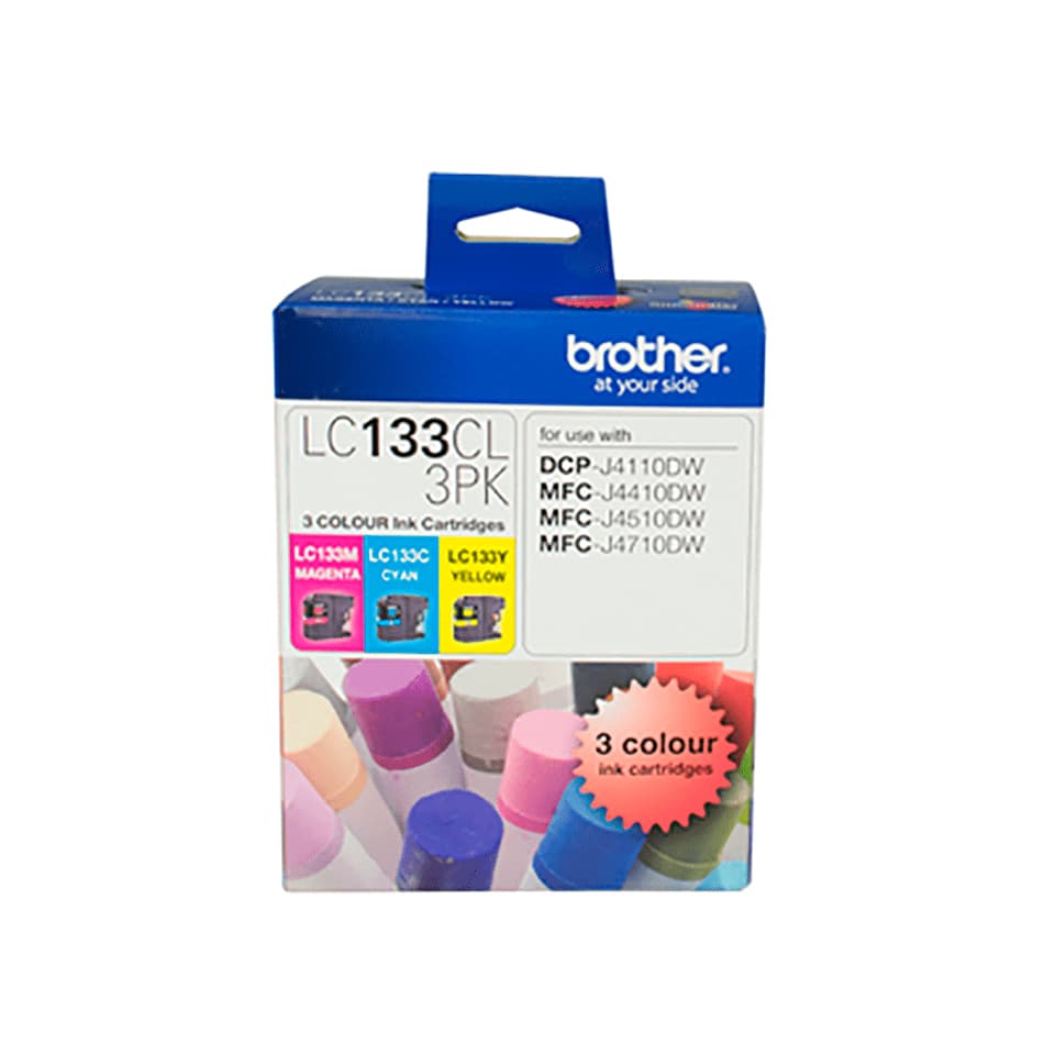 Brother Brother LC133 CMY Colour Pack B133CMY