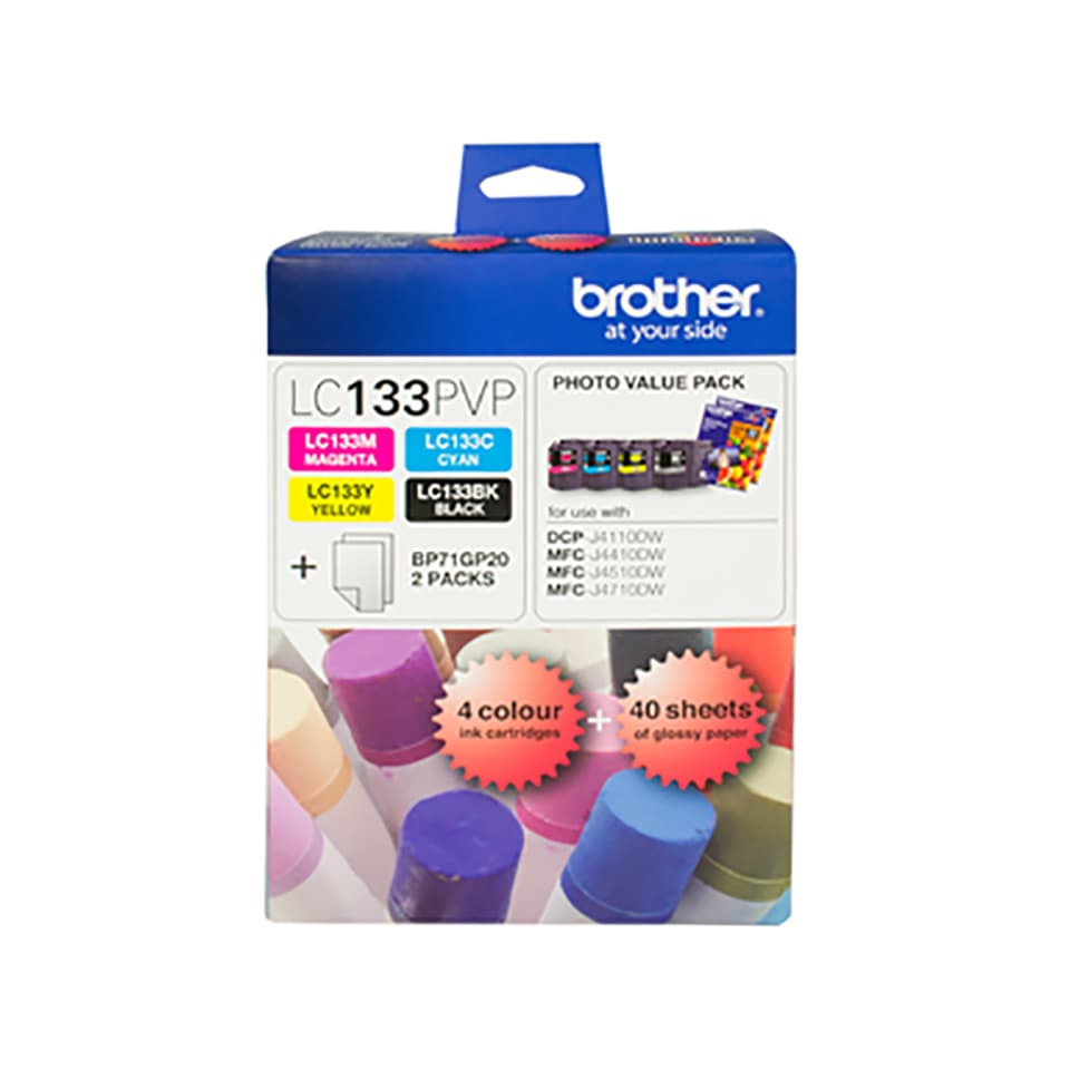 Brother Brother LC133 Photo Value Pack B133PVP