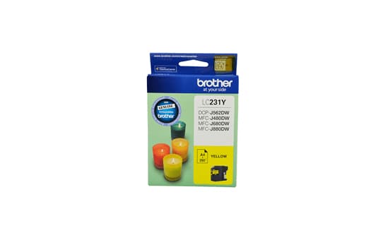 Brother Brother LC231 Yellow Ink Cart B231Y