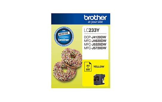 Brother Brother LC233 Yellow Ink Cart B233Y