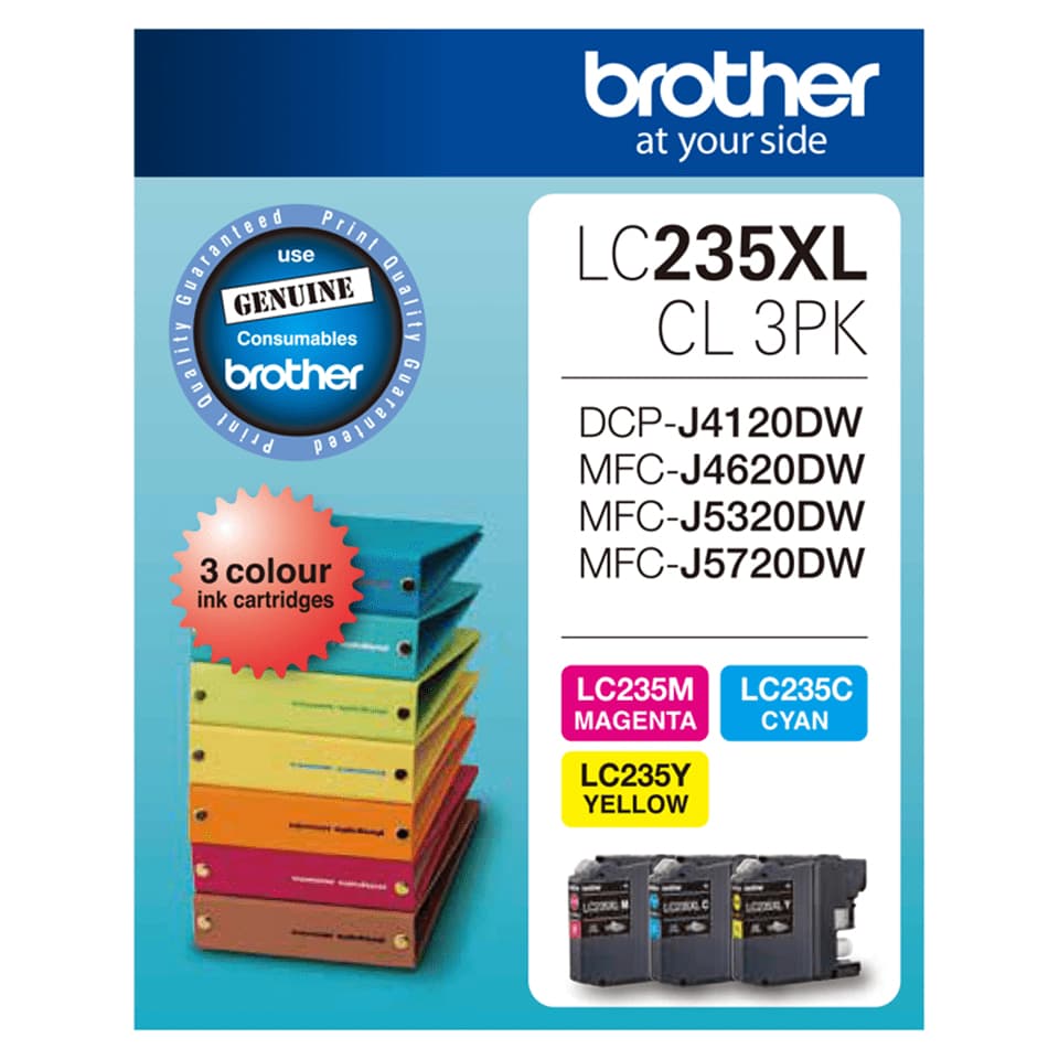 Brother Brother LC235XL CMY Colour Pck B235XLCMY