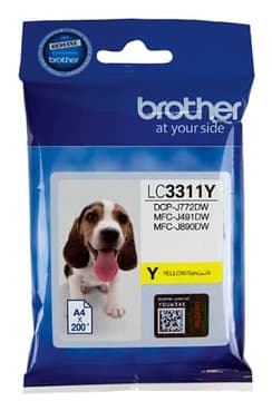 Brother Brother LC3311Y Yellow Ink B3311Y