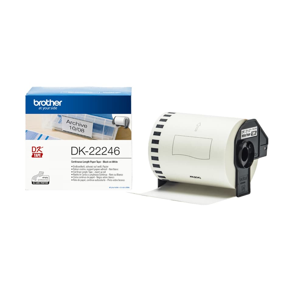 Brother Brother DK22246 White Roll BDK22246