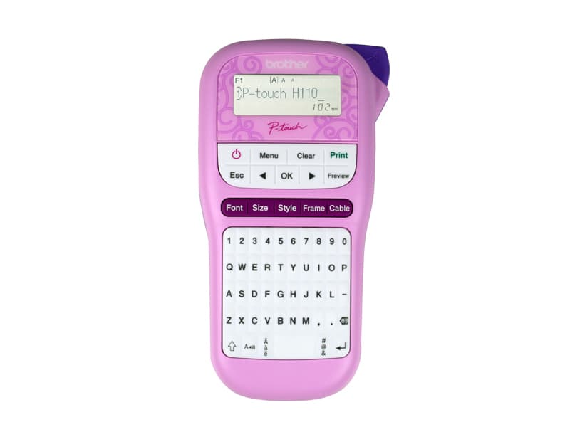 Brother Brother PTH110 P-Touch Pink BPT110PK