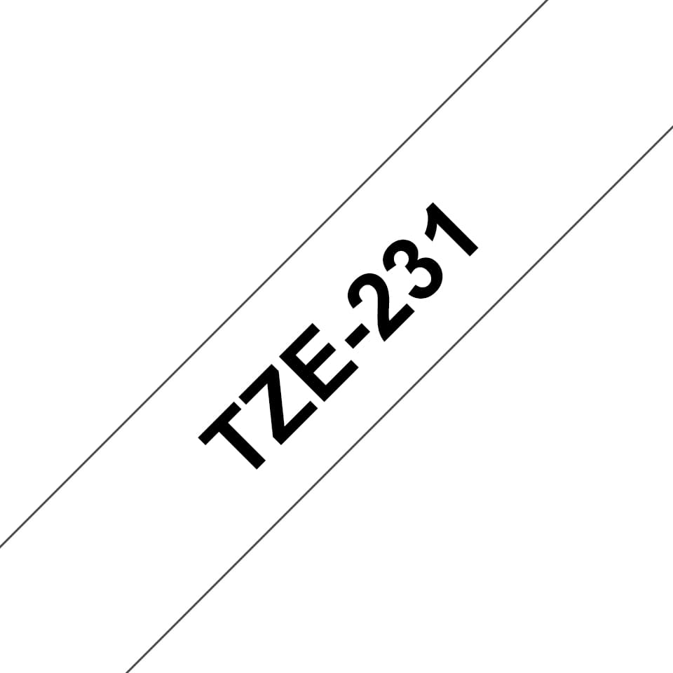 Brother Label Tape TZe231 12mm BTZ231