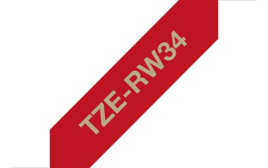 Brother Brother TZeRW34 Labelling Tape BTZRW34