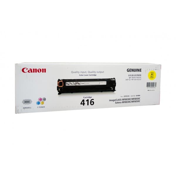 Canon Canon CART416 Yellow Toner CART416Y