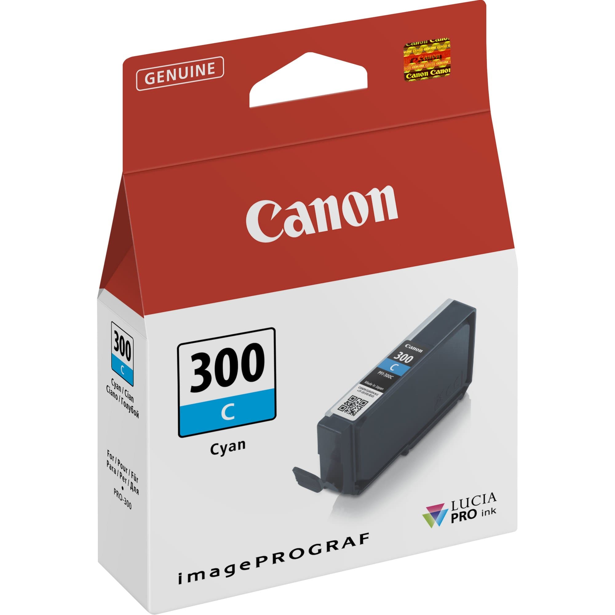 Canon Canon PFI300 Cyan Ink Tank CI300C