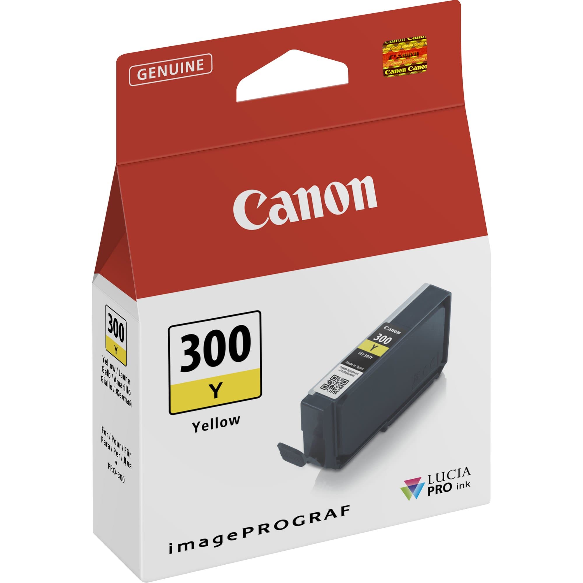 Canon Canon PFI300 Yellow Ink Tank CI300Y