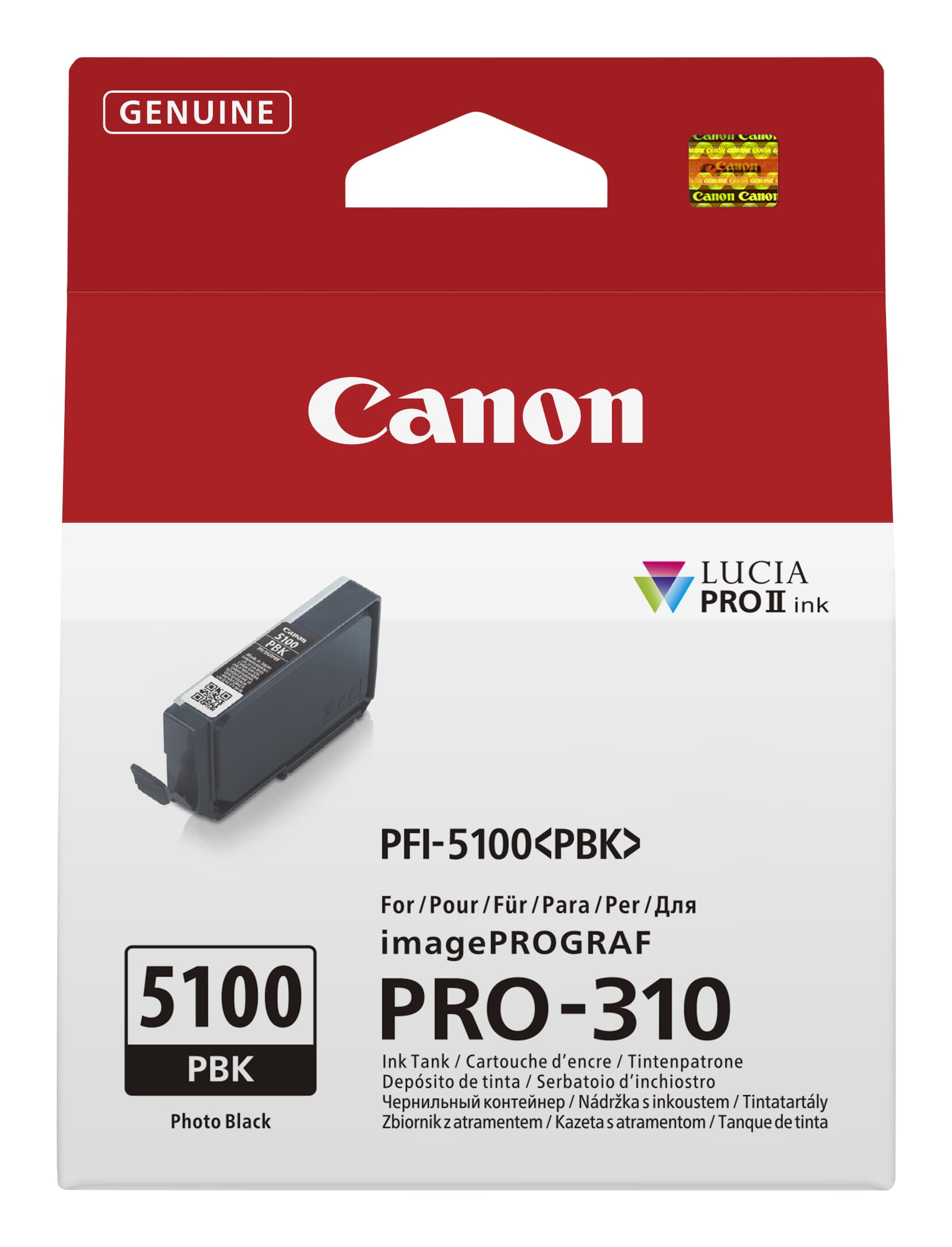 Canon Canon PFI5100 Ph Blk Ink Cart CI5100PBK