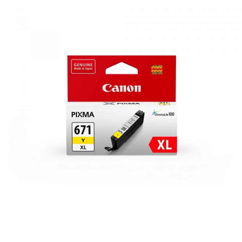 Canon Canon CLI671XL Yellow Ink Cart CI671XLY