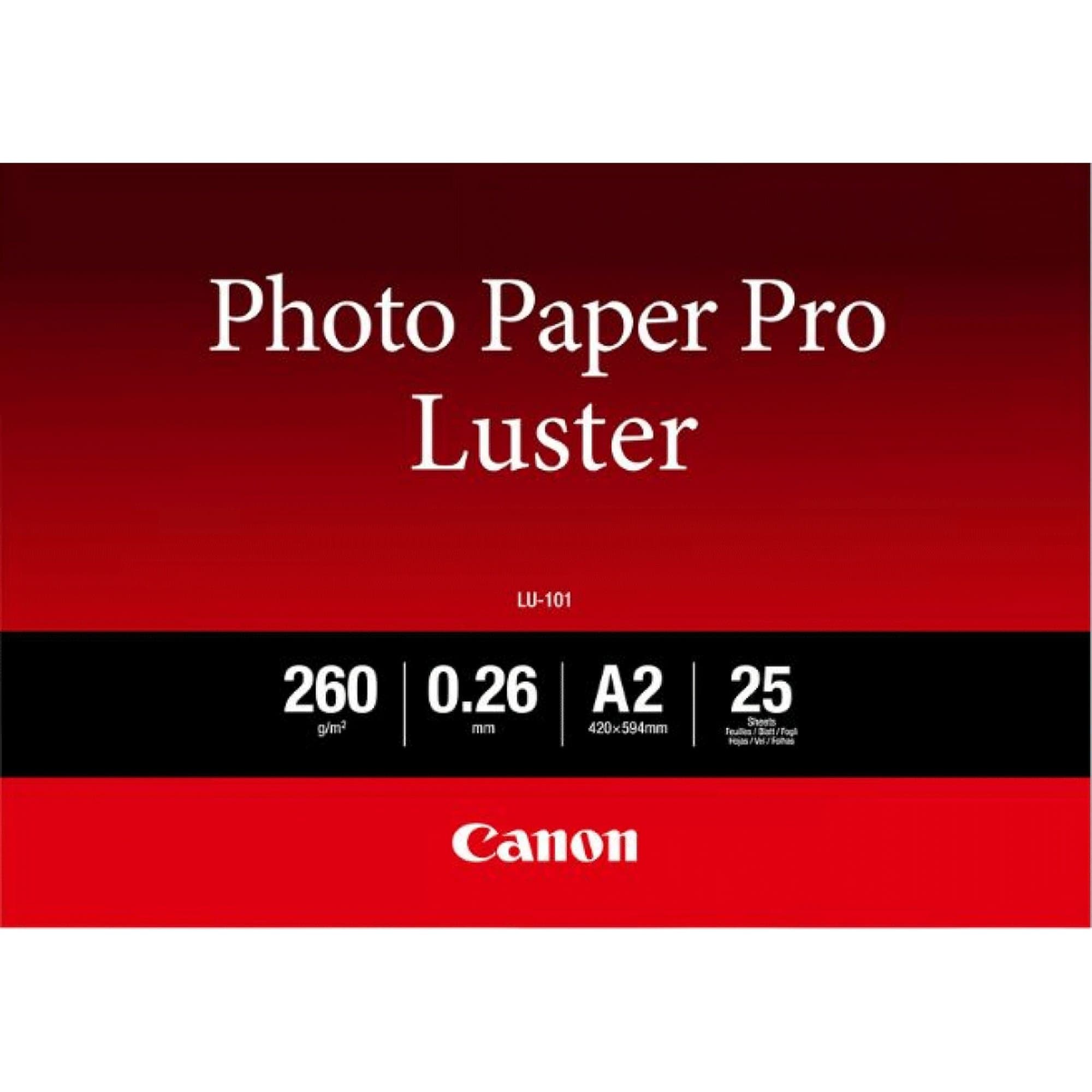 Canon Canon Luster Photo PaperA2-25p CLU101A2