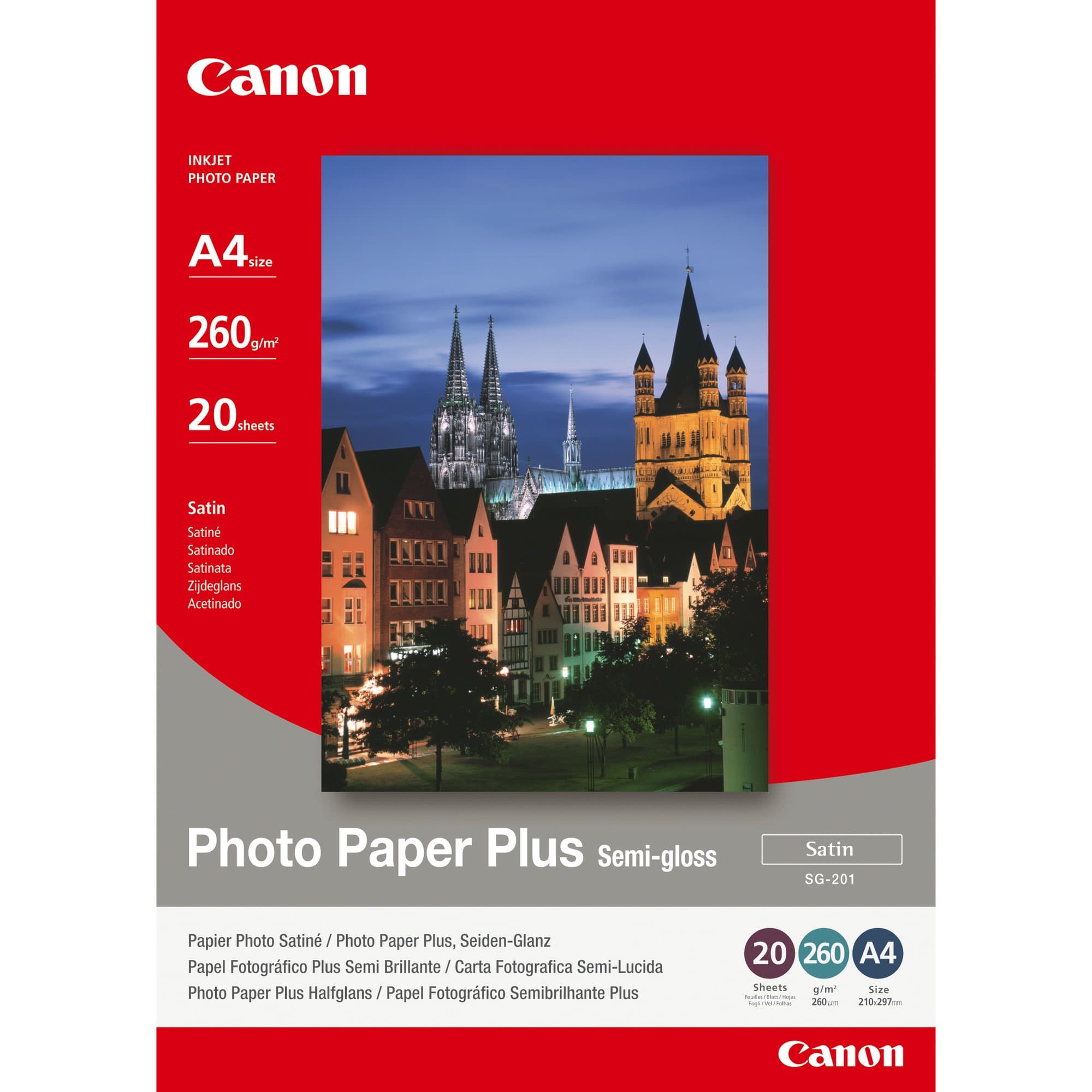 Canon Canon A4 Semi Gloss Photopaper CSG201