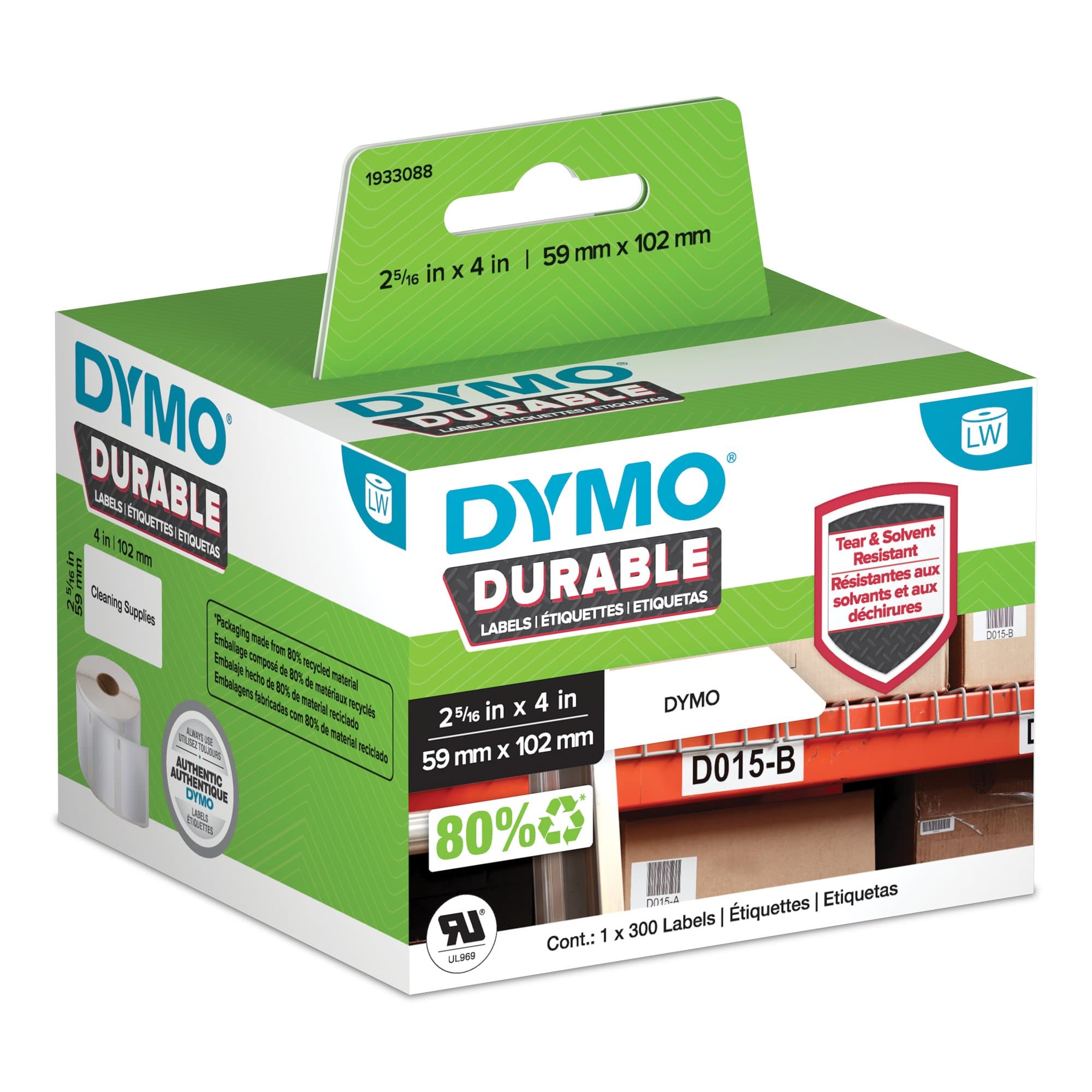 Dymo Dymo LW 59mm x 102mm labels DY1933088