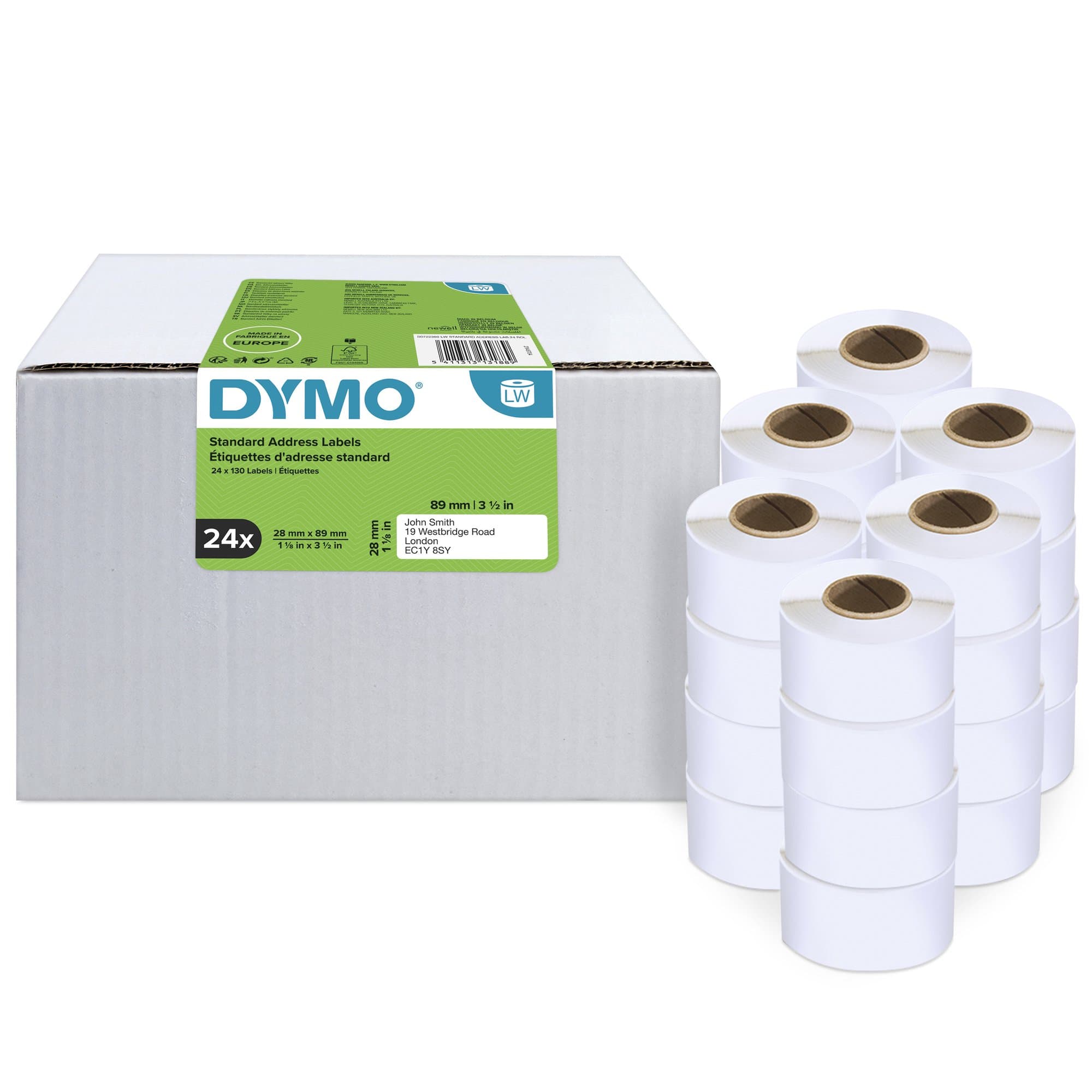 Dymo Dymo LW AddLbl 28x89mm Pk24 DYS0722360