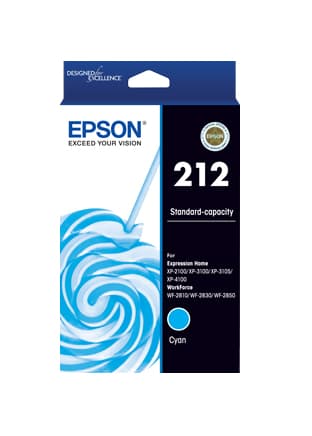 Epson Epson 212 Cyan Ink Cart E212C