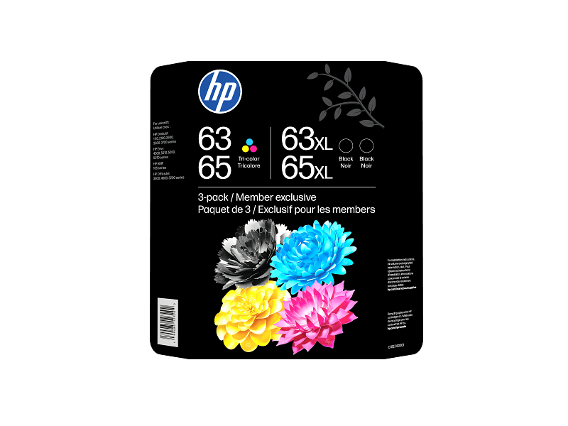 HP HP6365 ClrBlk Ink 3YP09AA HI6365B2C1