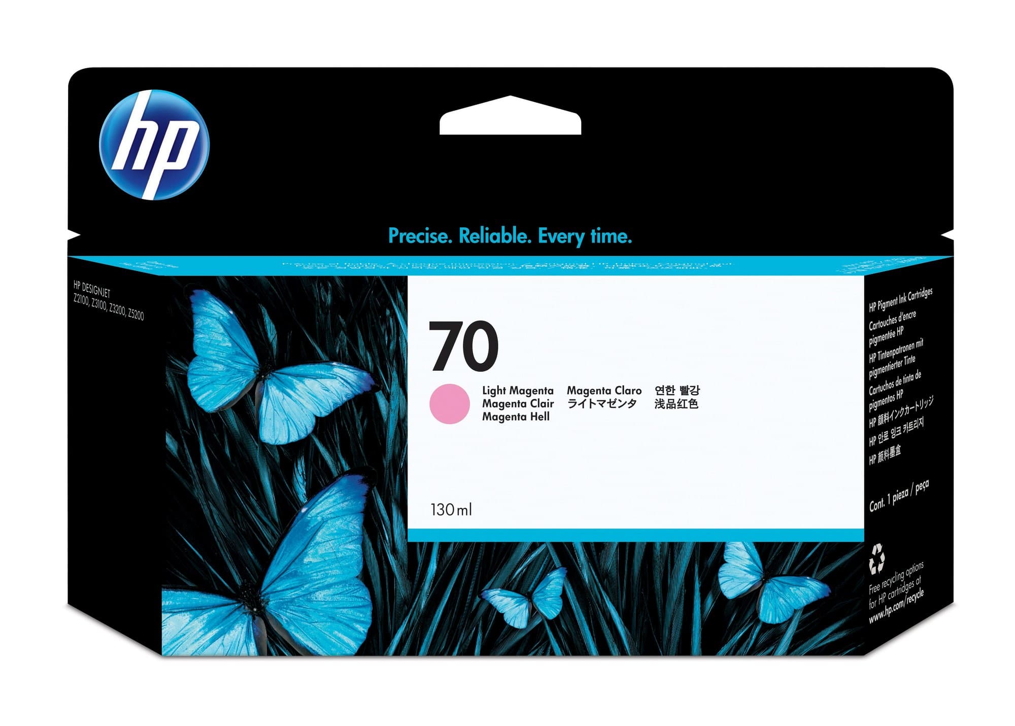 HP HP #70 130ml LgtMag Ink C9455A HI70LM