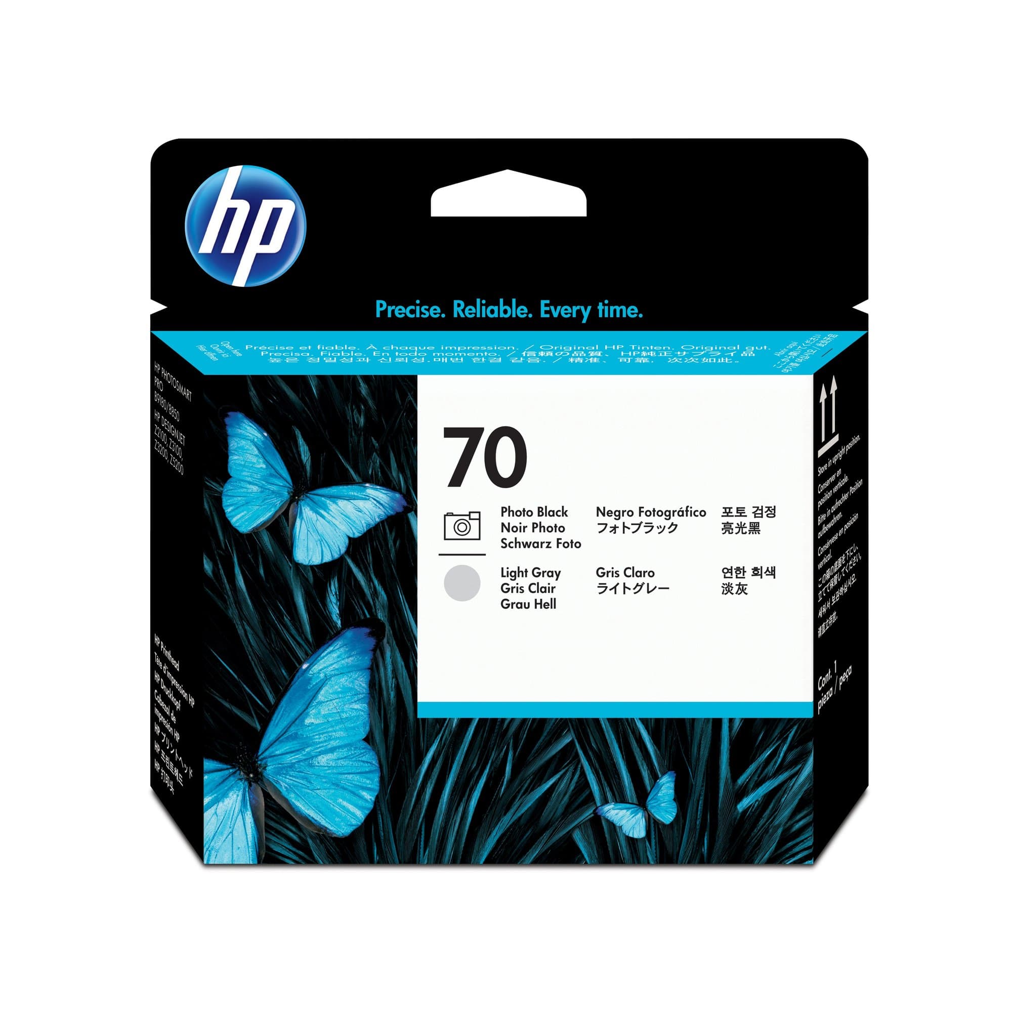 HP HP#70 PhBlk& LgtGrey PH C9407A HI70PBLG