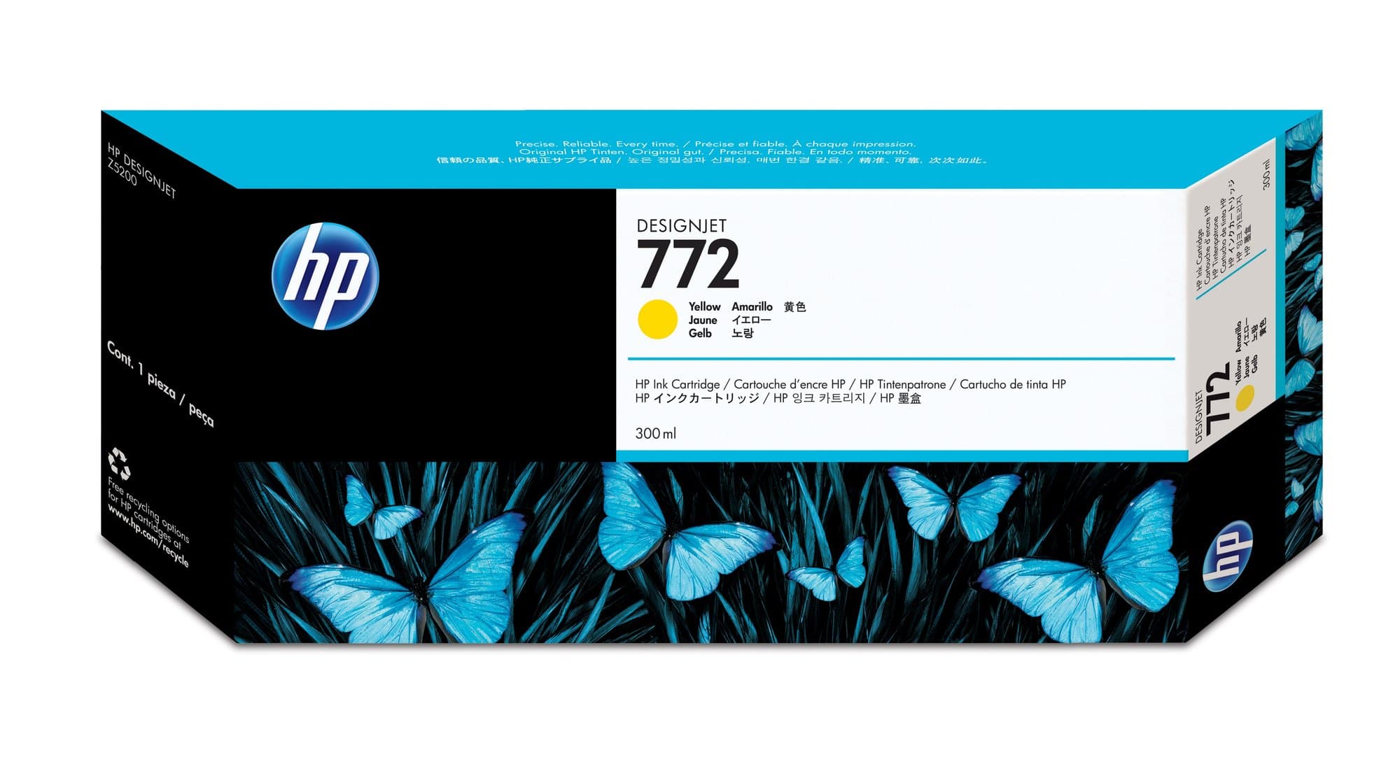 HP HP #772 300ml Yell Ink CN630A HI772Y