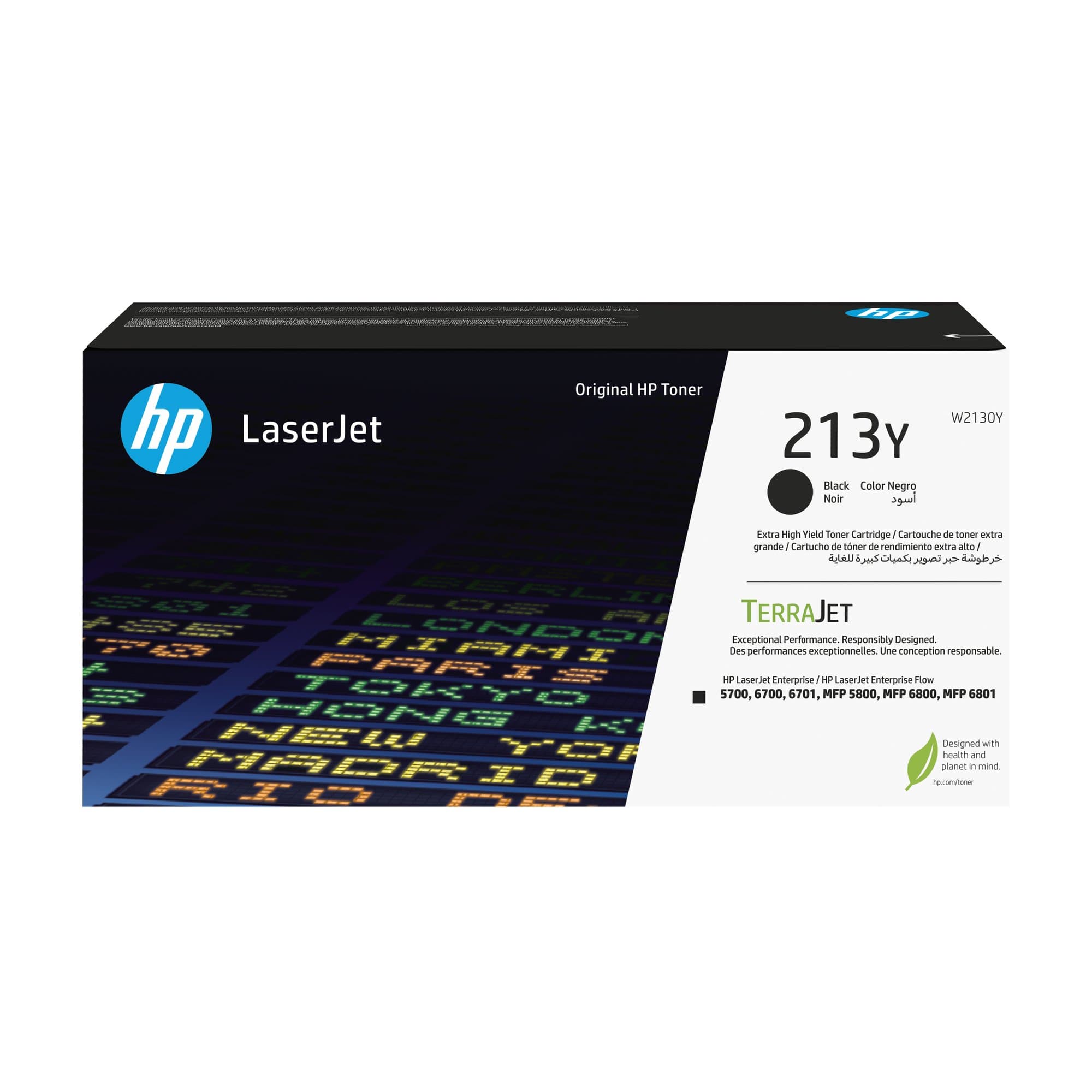 HP HP#213 Black  XXLToner W2130Y HT213BXX