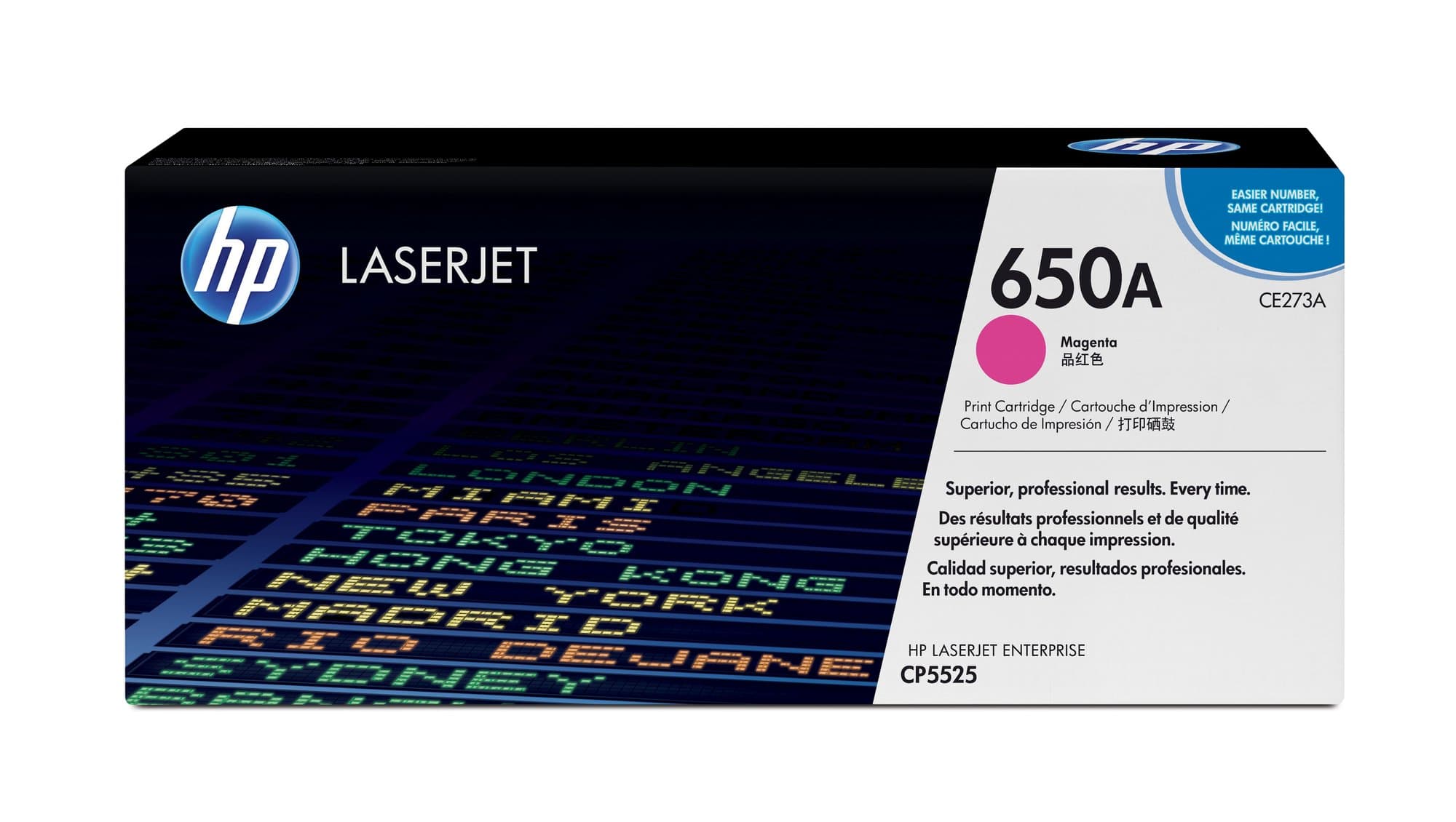 HP HP #650A Magenta Toner CE273A HT273