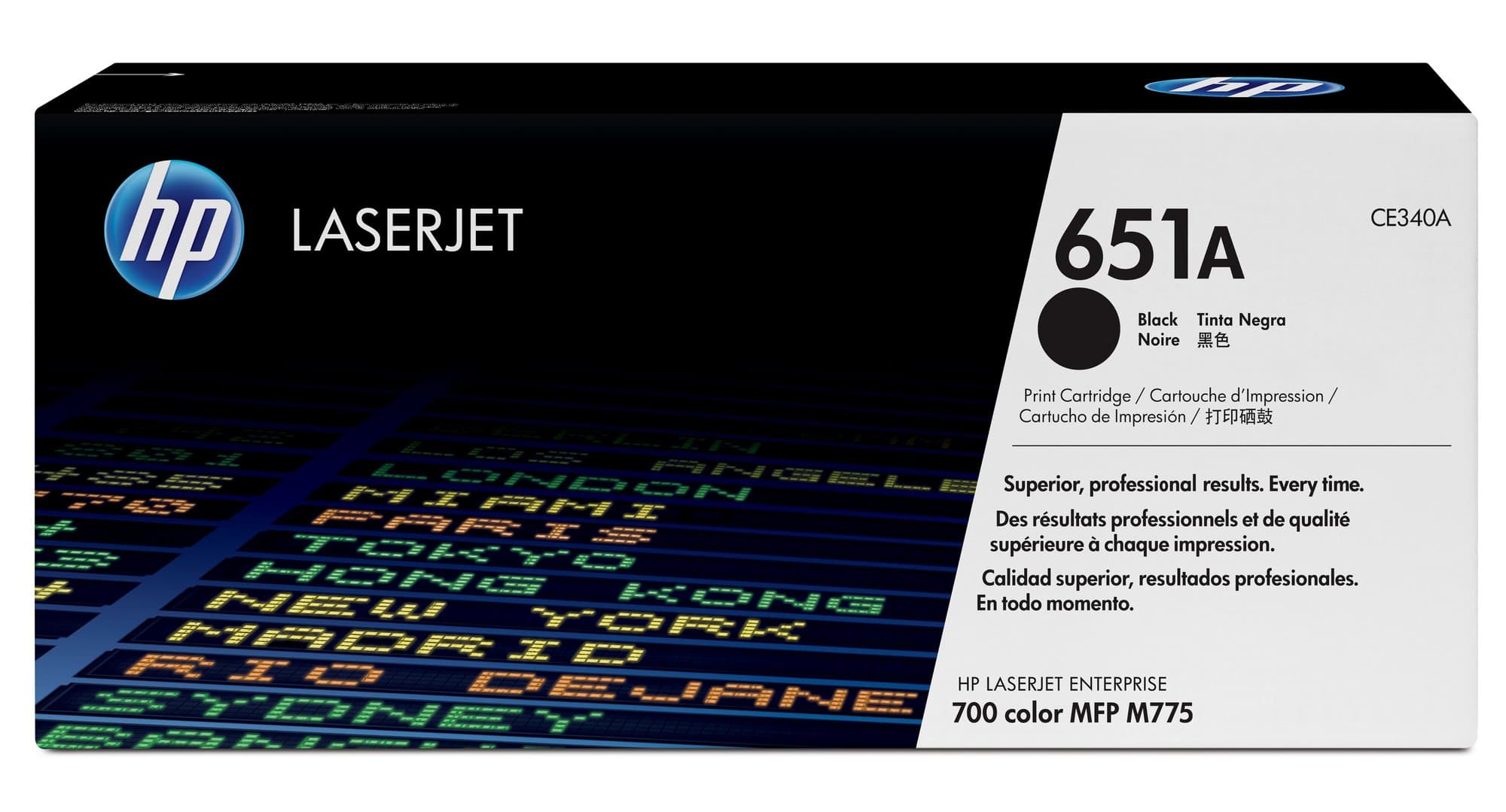 HP HP #651A Black Toner CE340A HT340