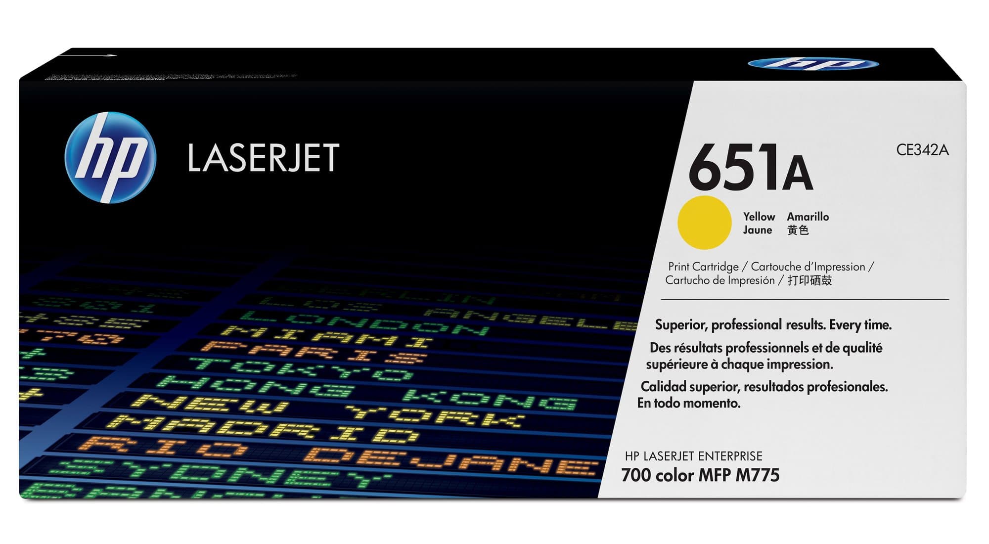 HP HP #651A Yellow Toner CE342A HT342