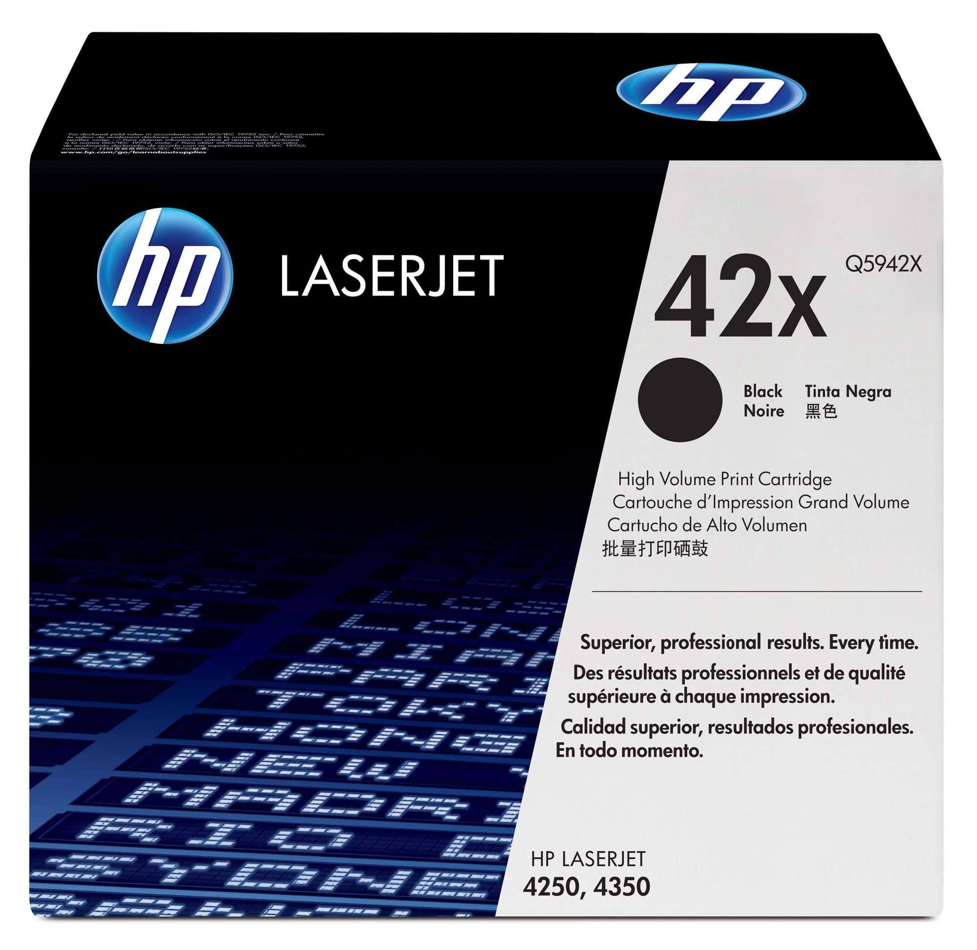 HP HP #42X Black Toner Q5942X HT42X