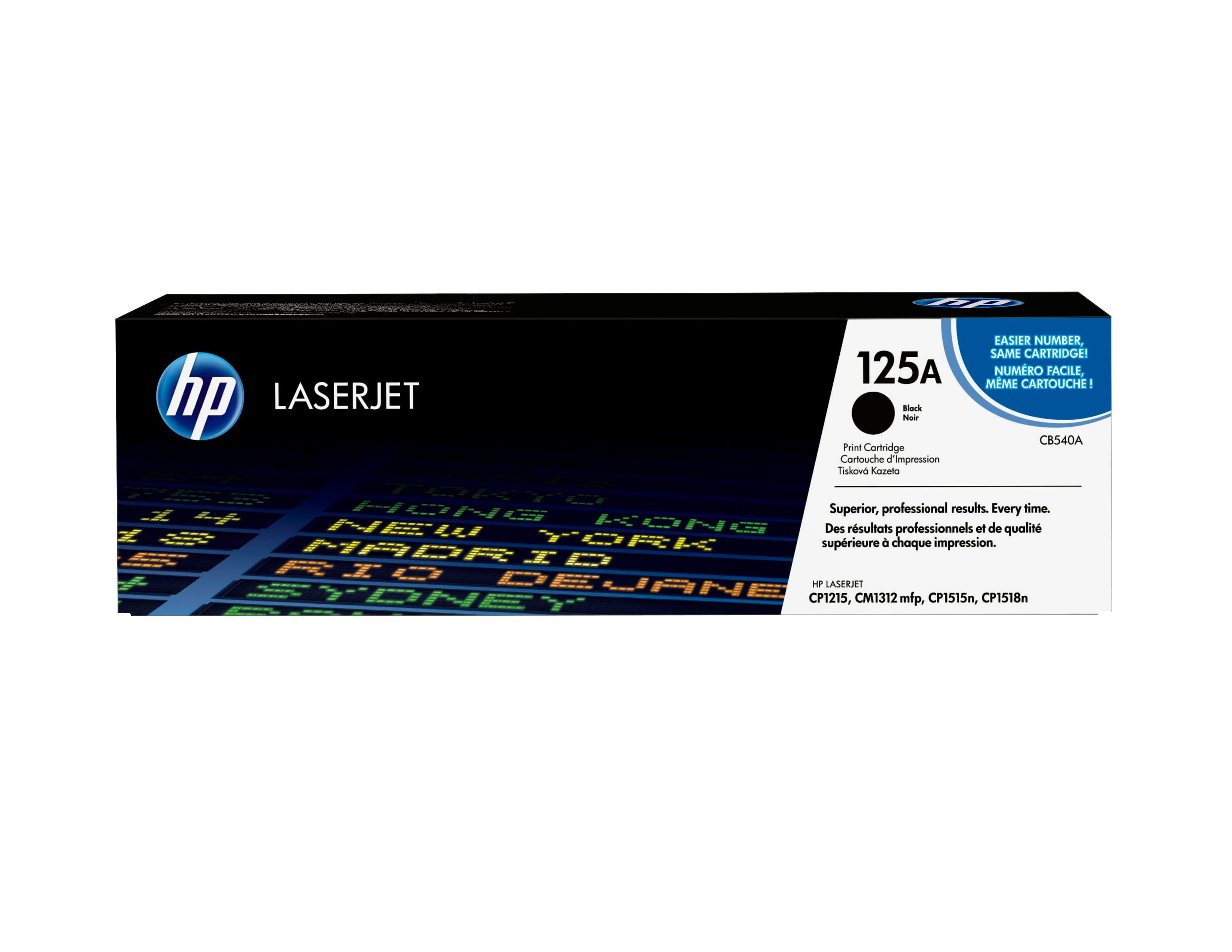 HP HP #125A Black Toner CB540A HT540