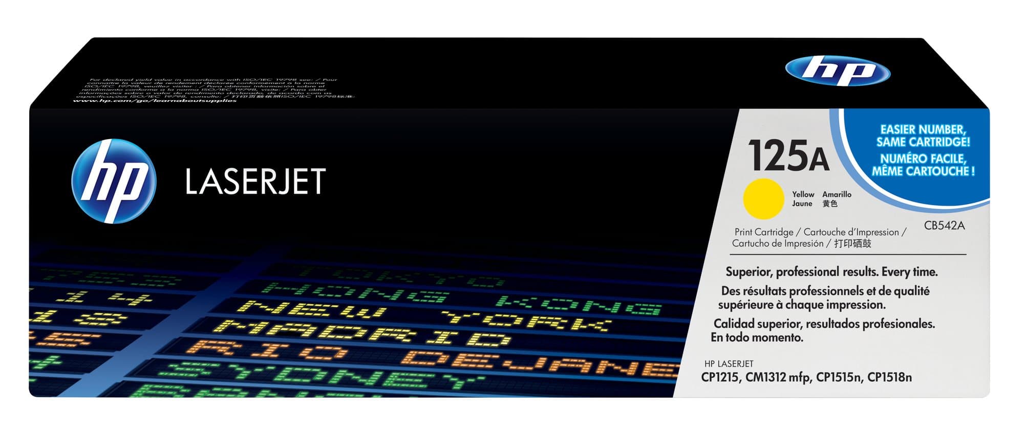 HP HP #125A Yellow Toner CB542A HT542