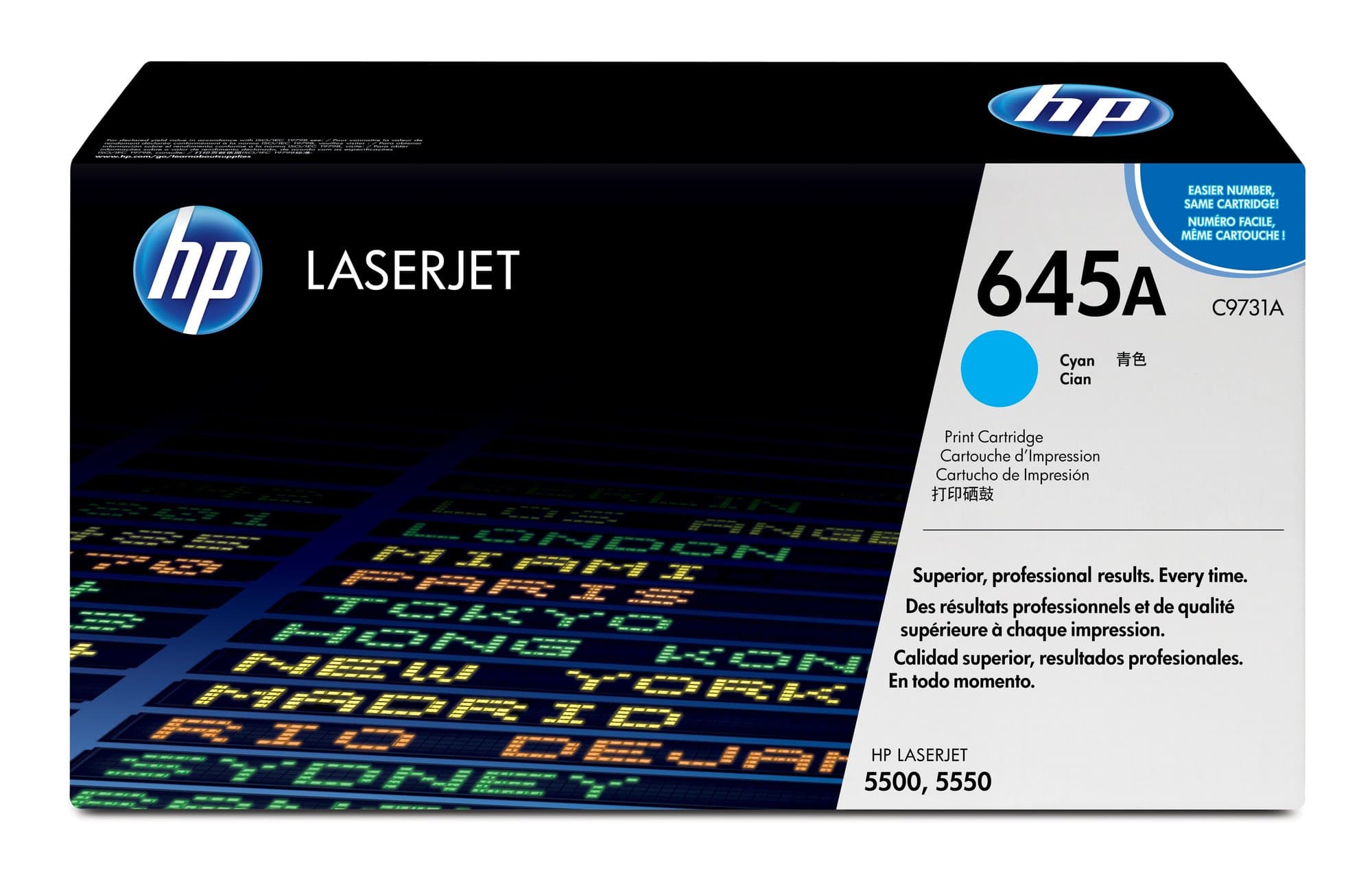 HP HP #645A Cyan Toner C9731A HT9731