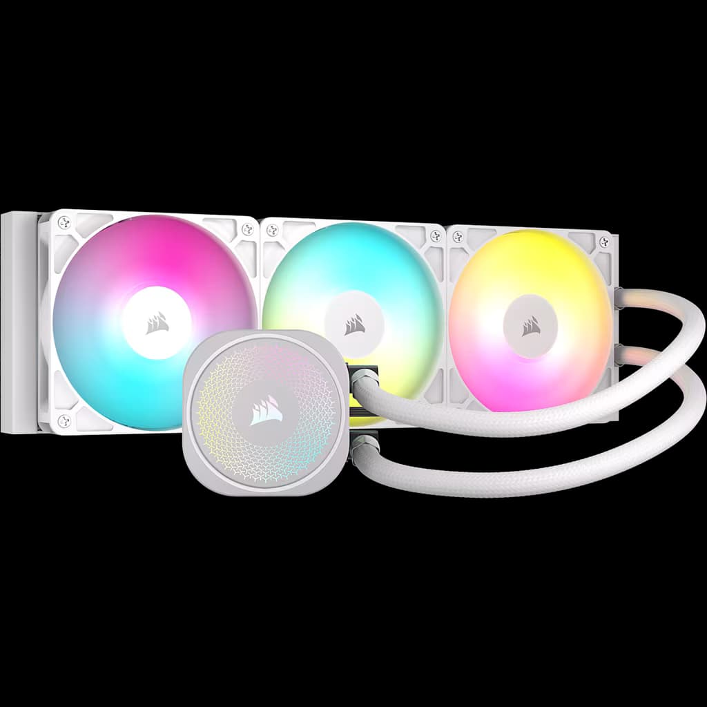 Corsair Corsair Nautilus 360 ARGB 360MM Radiator Liquid CPU Cooler White CW-9060095-WW