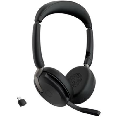 Evolve2 65 Flex Stereo Wireless (Bluetooth) Headset MS USB Type-C Jabra — view 1