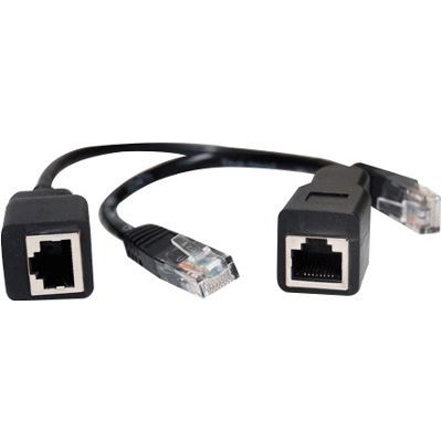 RJ45 Plug to RJ45 Jack adaptor for OpenGear to Cisco/Sun Opengear — view 1