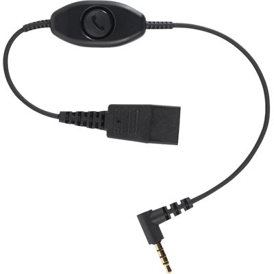 Jabra Quick Disconnect (QD) to 3.5mm Phone Cord 0.3m Jabra — view 1