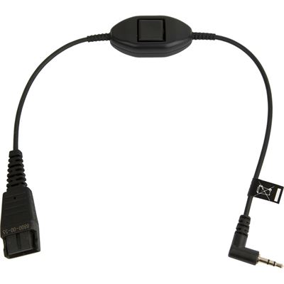 Headset Audio Cable Adapter Phone Cable QD to 2.5mm Jabra — view 1