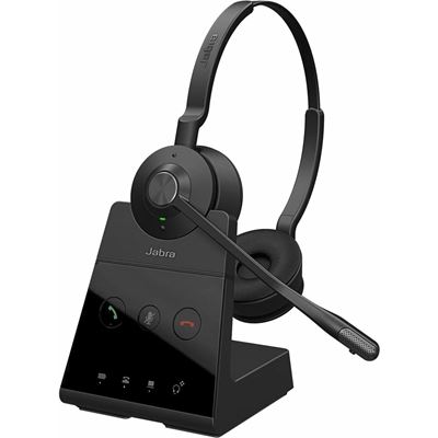 Engage 65 SE Stereo Wireless Headset DECT with Charging Stand Jabra — view 1
