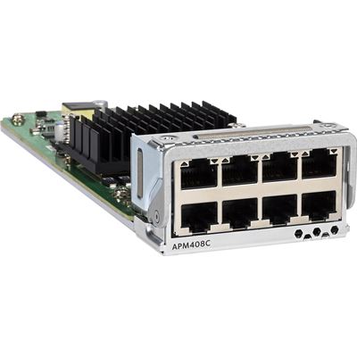 8-Port 10G PoE+ Port Card for M4300-96X Modular Switch NETGEAR — view 1