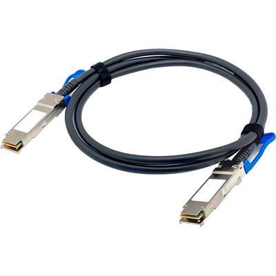 QSFP28 100GbE twinaxial direct attach cable 1.5M QNAP — view 1